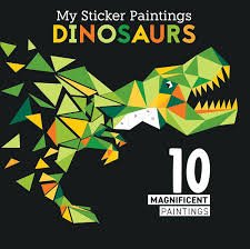 My Sticker Paintings Dinosaurs-Activity Pads-Tools 4 Teaching-Classroom Decor and More