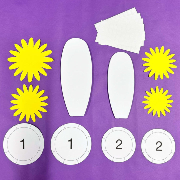 Retro Remix Jumbo 3D Flowers-Accents-Tools 4 Teaching-Classroom Decor and More