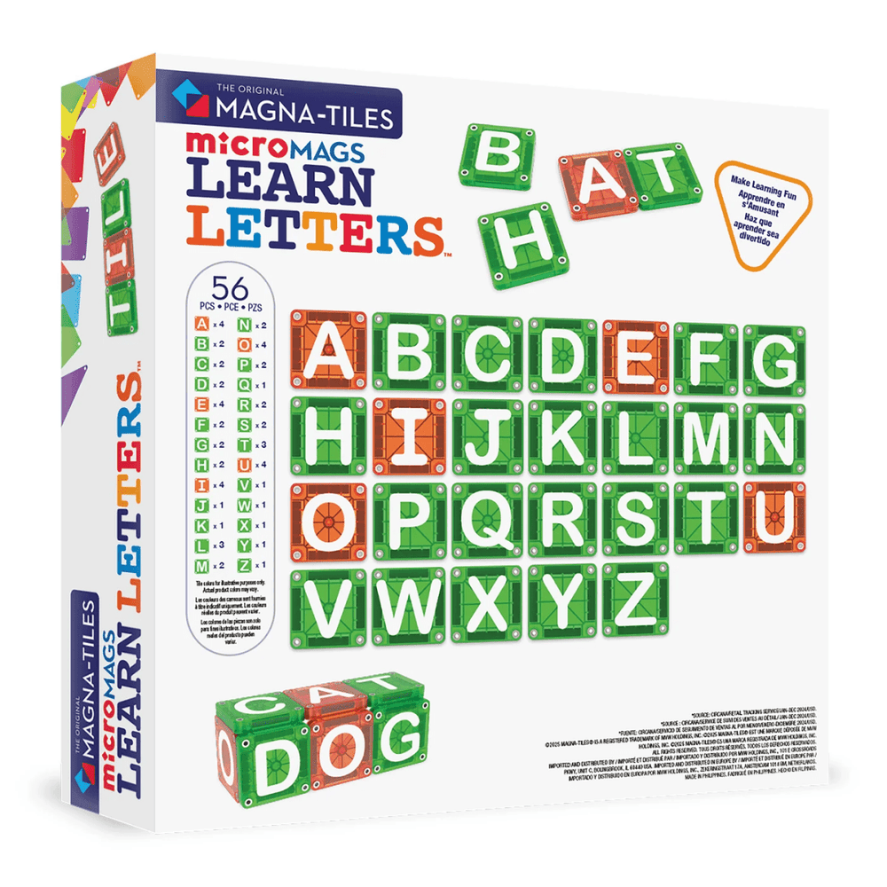 MAGNA-TILES® LEARN Letters™ 56 Piece Set - Tools 4 Teaching