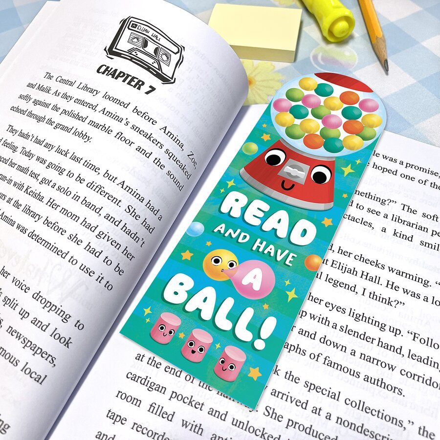Bubble Gum Smelly Bookmark - Tools 4 Teaching