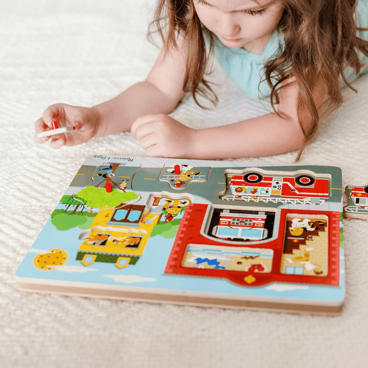 Around the Fire Station-Puzzles-Tools 4 Teaching-Classroom Decor and More
