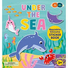 Silicone Sticker Book - Under the Sea-Subjects - Books - Activity Books-Tools 4 Teaching-Classroom Decor and More