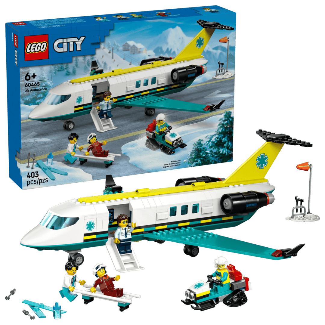 LEGO® City Emergency Air Ambulance Plane - Tools 4 Teaching