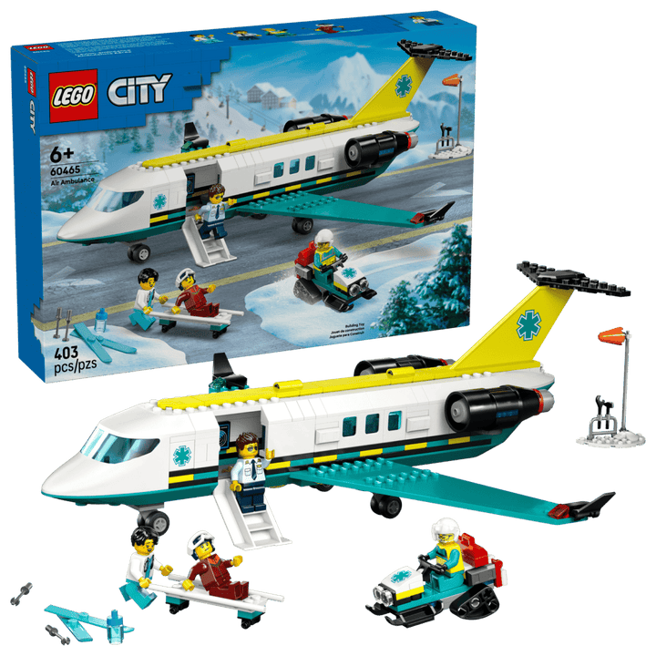 LEGO® City Emergency Air Ambulance Plane - Tools 4 Teaching