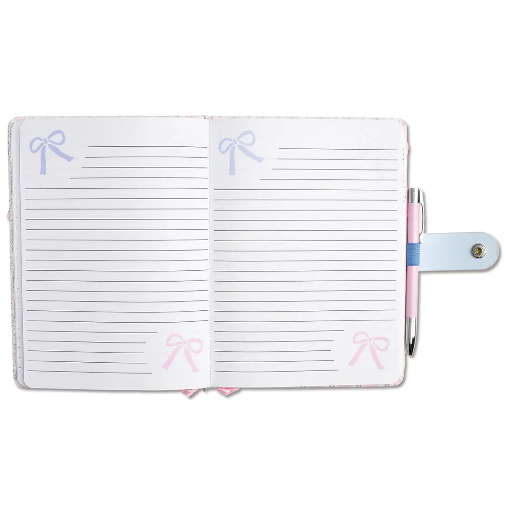 Floral Stripes Journal