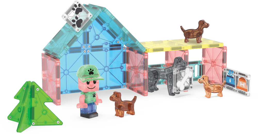 Magnatiles- Puppy Park-Magnatiles-Tools 4 Teaching-Classroom Decor and More