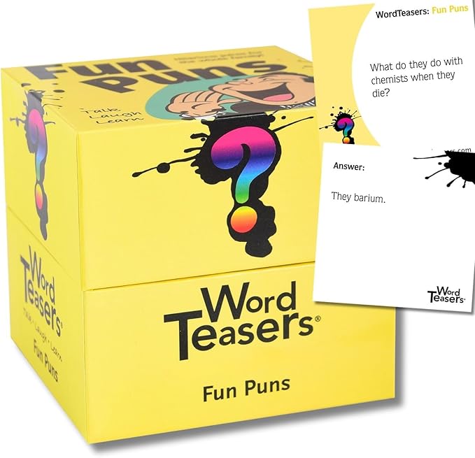 WordTeasers®: Fun Puns-Games-Tools 4 Teaching-Classroom Decor and More