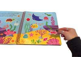 Silicone Sticker Book - Under the Sea-Subjects - Books - Activity Books-Tools 4 Teaching-Classroom Decor and More