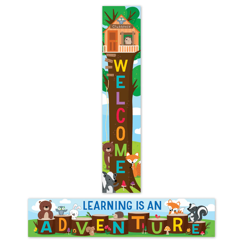 Woodland Friends Welcome Banner - Tools 4 Teaching
