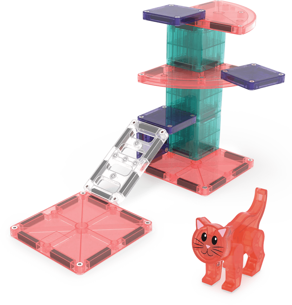 Magnatiles- Cat Tree-Magnatiles-Tools 4 Teaching-Classroom Decor and More