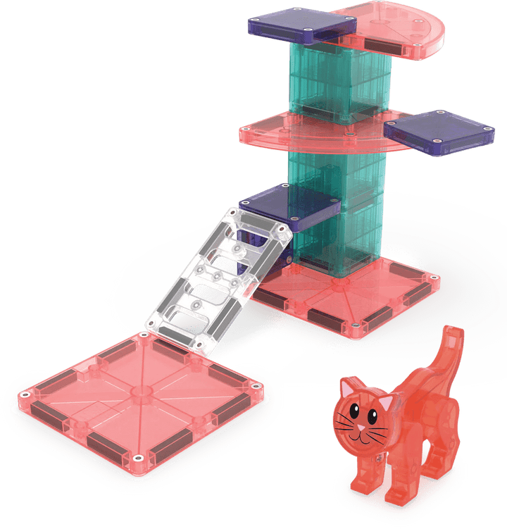 Magnatiles- Cat Tree-Magnatiles-Tools 4 Teaching-Classroom Decor and More