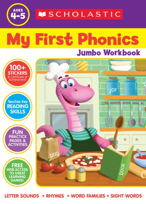 My First Phonics Jumbo Workbook-Subjects - Reading - Reading Books-Tools 4 Teaching-Classroom Decor and More