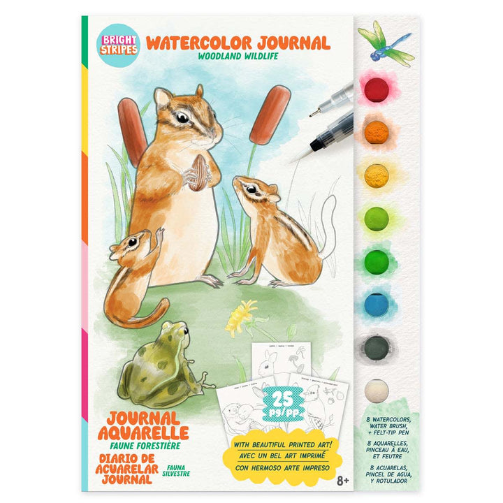 Watercolor Journal Fauna