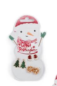 Snowman Pierced Earrings-Tools 4 Teaching-Classroom Decor and More