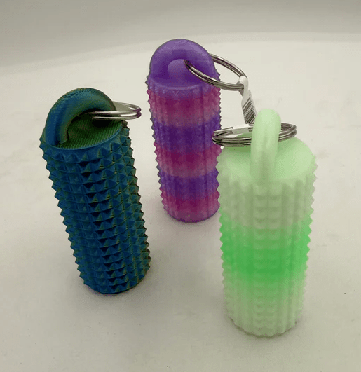 Stim Roller Keychain (Assorted)-Fidgets-Tools 4 Teaching-Classroom Decor and More