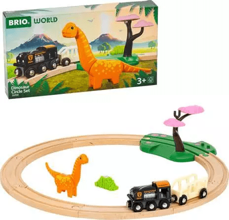 BRIO Dinosaur Circle Train Set-Vehicles & Construction-Tools 4 Teaching-Classroom Decor and More