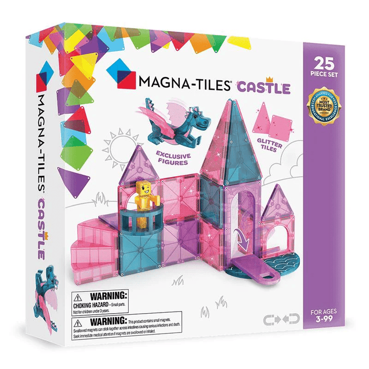 MAGNA TILES Castle 25 piece set-Magnatiles-Tools 4 Teaching-Classroom Decor and More