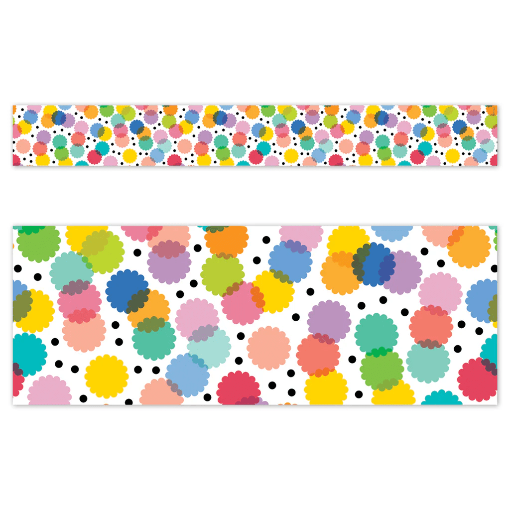 Core Decor Spots and Dots Border - Tools 4 Teaching