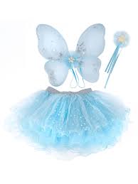 Iridescent Celestial Fairy Wings, Wand, and Tutu-Dress Up & Jewelry-Tools 4 Teaching-Classroom Decor and More