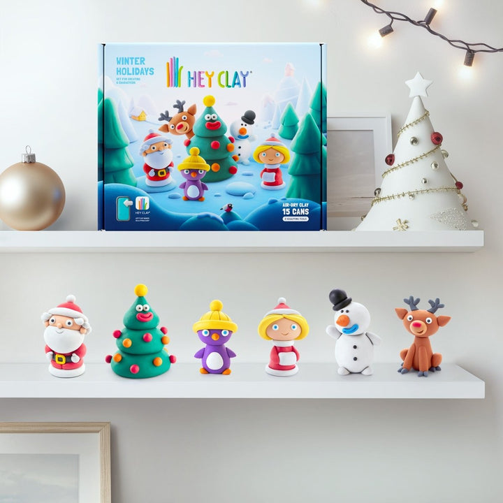 Hey Clay Winter Holidays Set - Tools 4 Teaching
