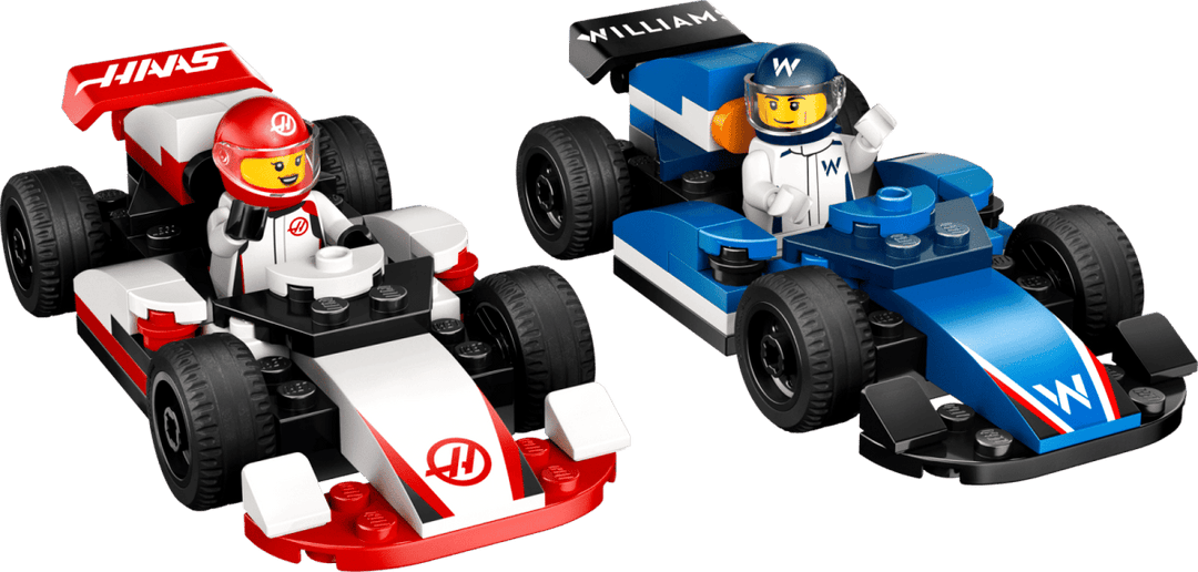 LEGO® City F1® Williams Racing &amp; Haas F1® Race Cars - Tools 4 Teaching