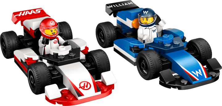 LEGO® City F1® Williams Racing &amp; Haas F1® Race Cars - Tools 4 Teaching