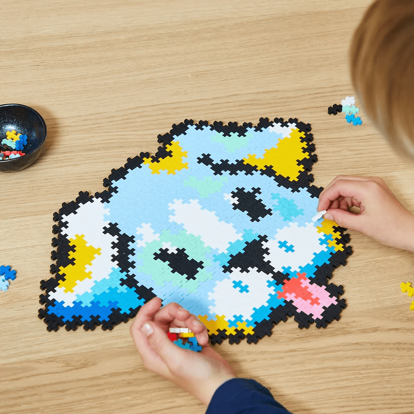PLUS - PLUS® Puzzle by Number® - 500 pc Puppy - Tools 4 Teaching