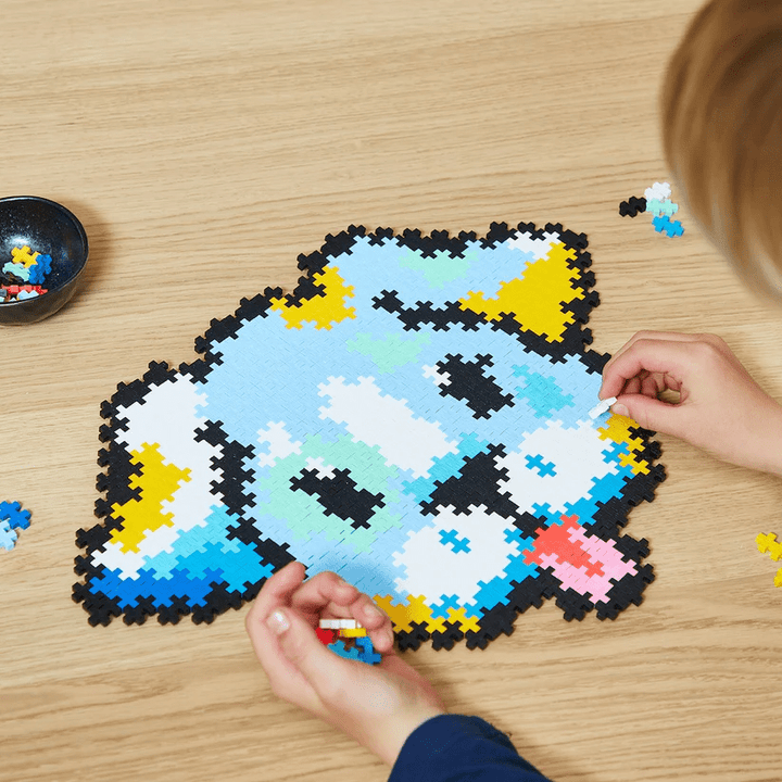 PLUS - PLUS® Puzzle by Number® - 500 pc Puppy - Tools 4 Teaching