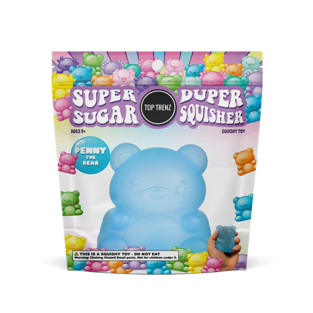 Super Duper Sugar Squisher Toy - Bear (Assorted Colors)-Fidgets-Tools 4 Teaching-Classroom Decor and More