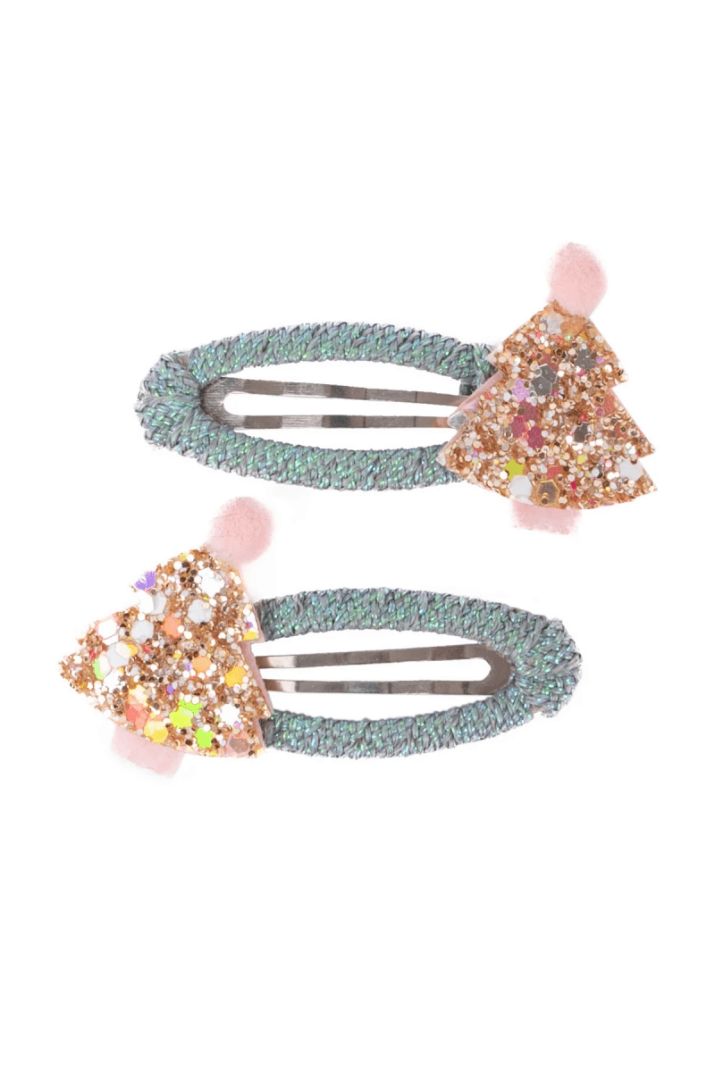 Minty Holiday Christmas Hair Clips-Tools 4 Teaching-Classroom Decor and More