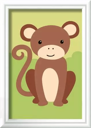 CreArt Wild Monkey 3x5-Craft Activity-Tools 4 Teaching-Classroom Decor and More