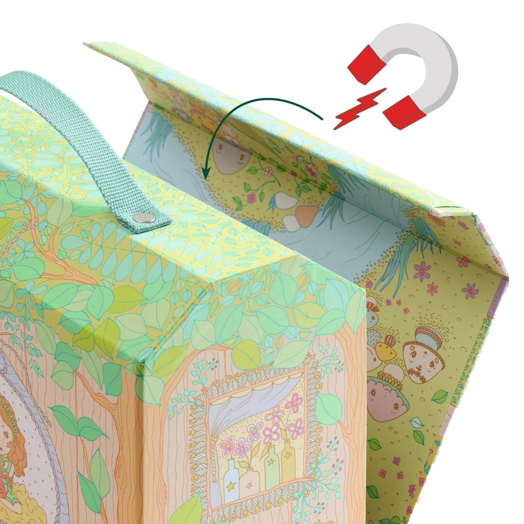 Sylvia and Fox's House in the Forest-Dolls-Tools 4 Teaching-Classroom Decor and More