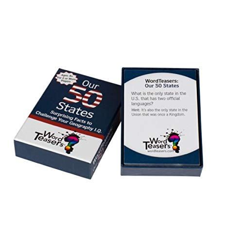 WordTeasers®: Our 50 States-Games-Tools 4 Teaching-Classroom Decor and More