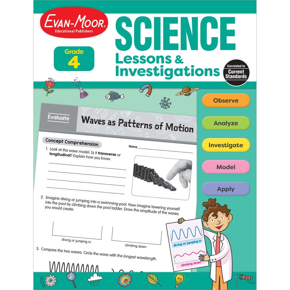 SCIENCE: Lessons and Investigations - Grade 4 Paperback - Tools 4 Teaching