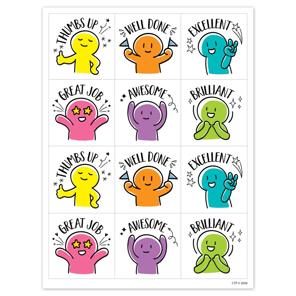Core Decor Reward Buddies Stickers-Stickers-Tools 4 Teaching-Classroom Decor and More
