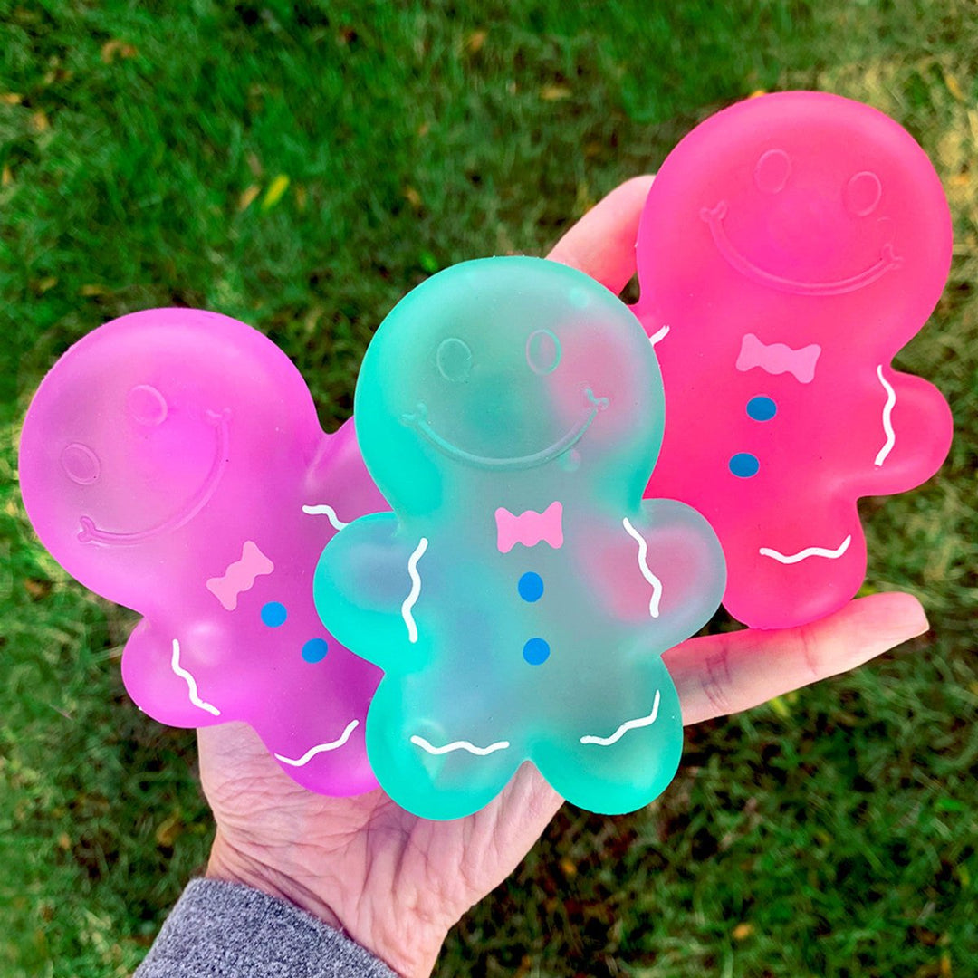 Super Duper Sugar Suisher - Gingerbread Man (Assorted Colors)-Fidgets-Tools 4 Teaching-Classroom Decor and More