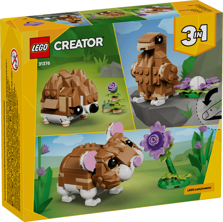 LEGO® Creator 3 in 1 Cute Hamster with a Flower - Tools 4 Teaching