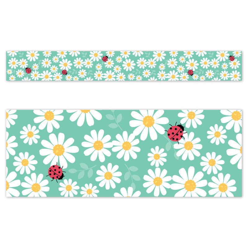 Core Decor Daisy Bug EZ Border-Borders-Tools 4 Teaching-Classroom Decor and More