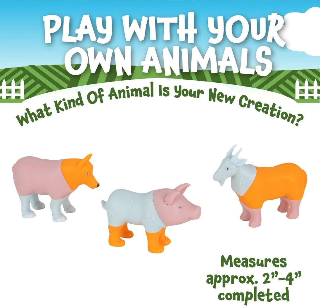 Mini Magnetic Mix or Match Animals Farm Deluxe-Toys-Tools 4 Teaching-Classroom Decor and More