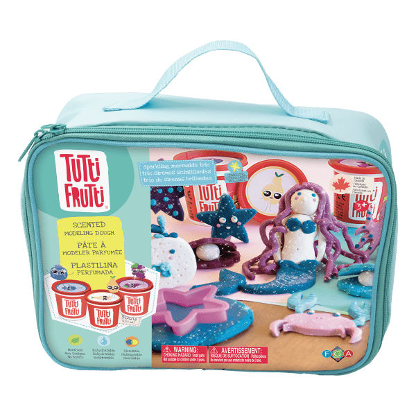 Tutti Frutti sparkling Mermaid Trio Kit Lunchbox-Arts & Crafts-Tools 4 Teaching-Classroom Decor and More