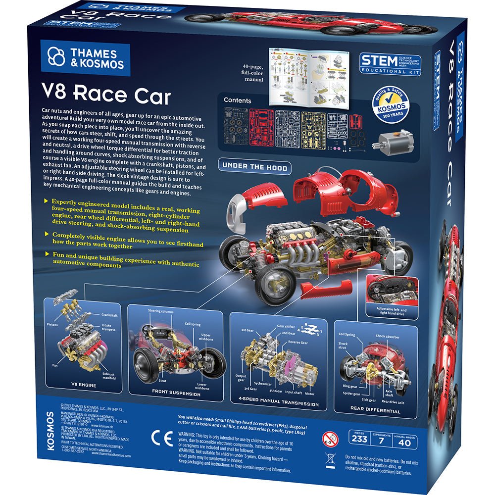 V8 Race Car - Tools 4 Teaching