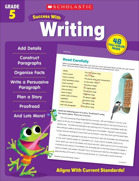 Scholastic Success With Writing-ELA Books-Tools 4 Teaching-Classroom Decor and More