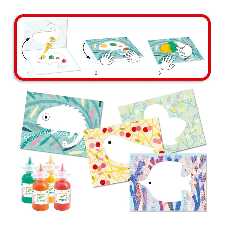 Petite Barbouille Mess Free My First Finger Painting - Tools 4 Teaching