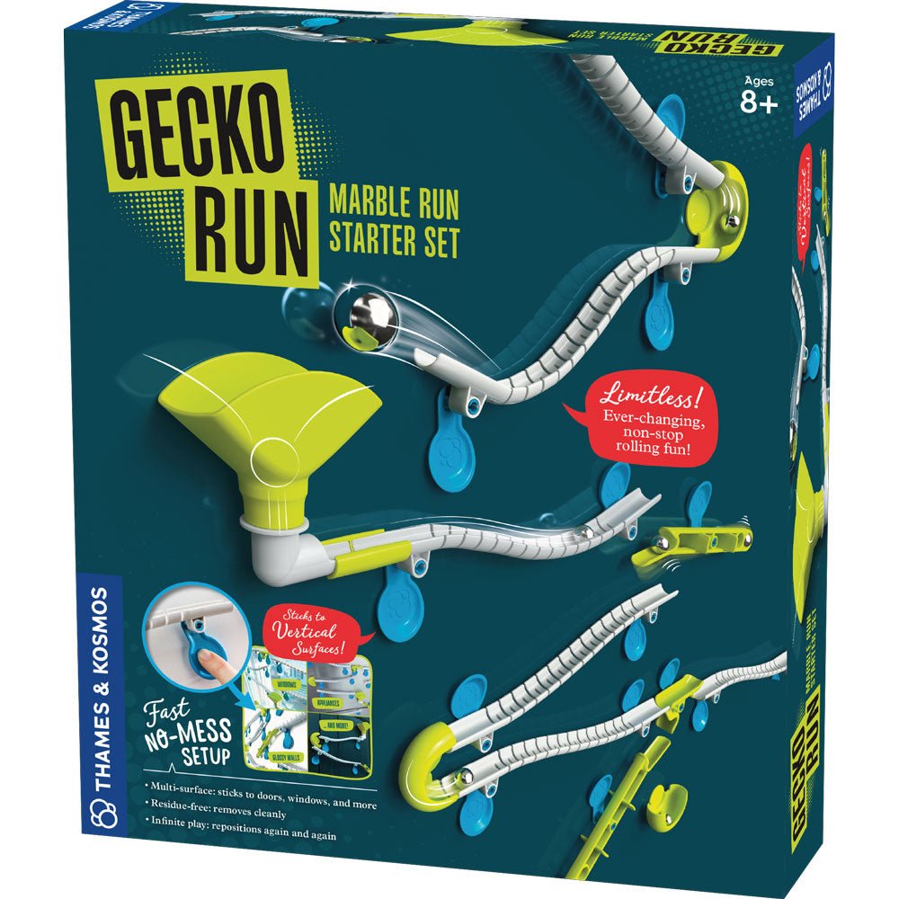 Gecko Run: Marble Run Starter Set-Building-Tools 4 Teaching-Classroom Decor and More