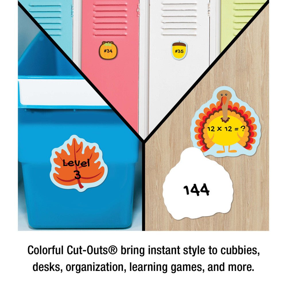 Fall Max Mini Cutouts-Mini Accents-Tools 4 Teaching-Classroom Decor and More