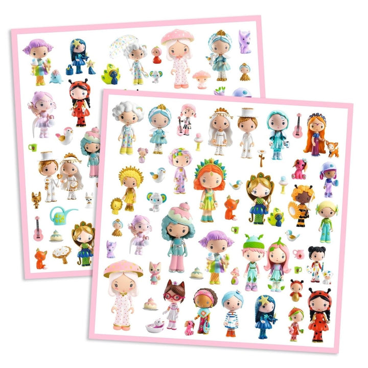 The Little World of Tinyly Sticker Sheets - Tools 4 Teaching
