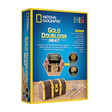 National Geographic Gold Doubloon Dig Kit-Science & STEM-Tools 4 Teaching-Classroom Decor and More