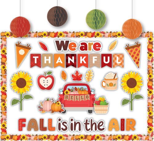 Hello Fall Create and Decorate Quick Kit-Decor-Tools 4 Teaching-Classroom Decor and More