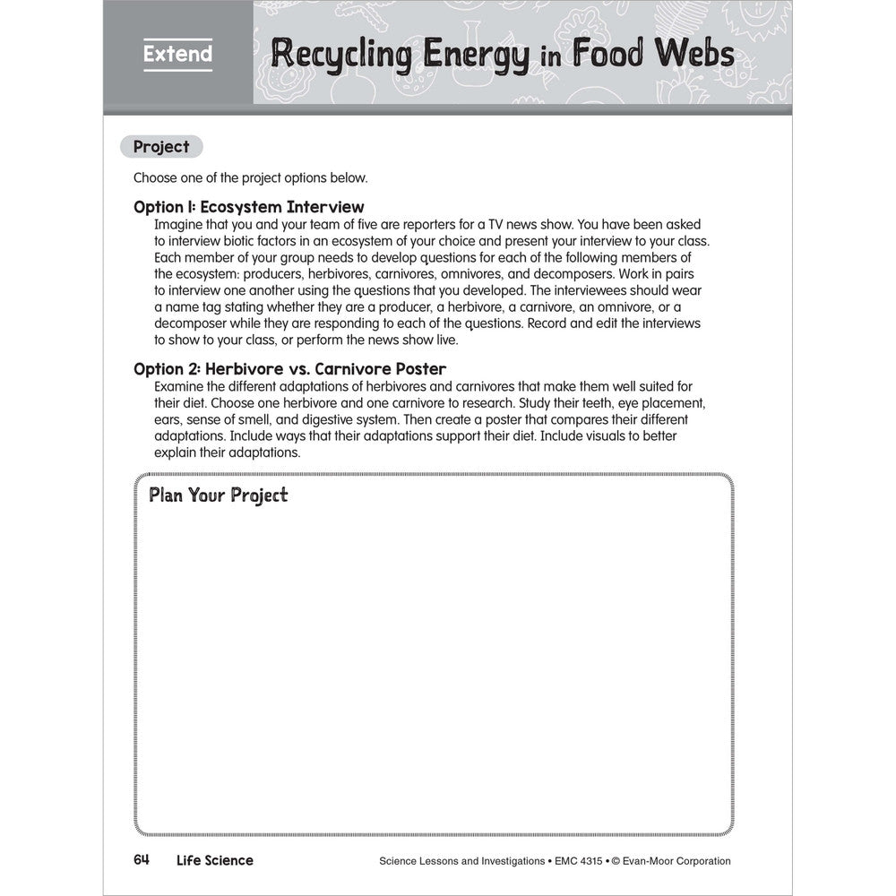 SCIENCE: Lessons and Investigations - Grade 5 Paperback - Tools 4 Teaching