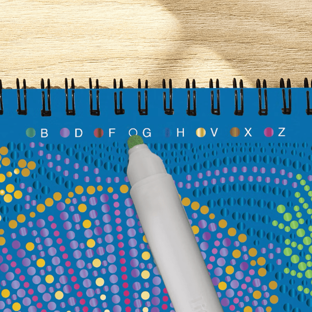 LifeLines Dot By Letter, Into the Deep (Metallic Ink)-Arts & Crafts-Tools 4 Teaching-Classroom Decor and More